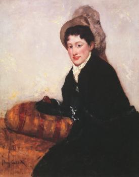 瑪麗 史帝文森 卡薩特 Portrait of a Woman Dressed for Matinee 瑪麗 史帝文森 卡薩特 Portrait of a Woman Dressed for Matinee